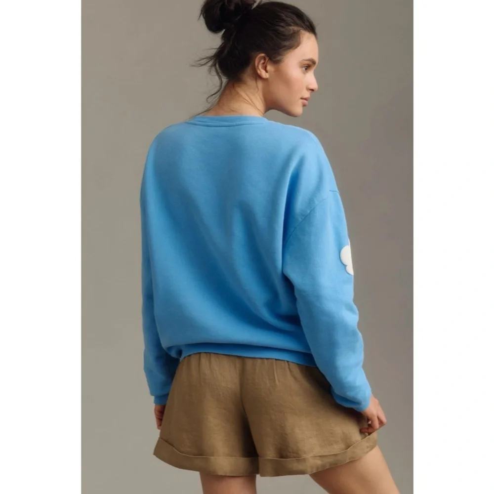 KULE Blue Cloud Sweatshirt RARE - Picture 2 of 8